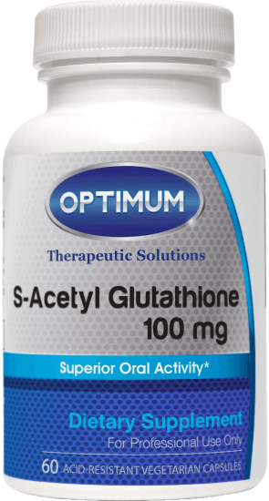 S Acetyl Glutathione (Superior Oral Activity) 100mg, 60 Capsules