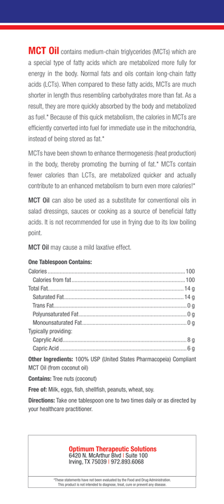 MCT Oil