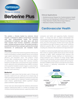 Berberine Plus (With ALA)