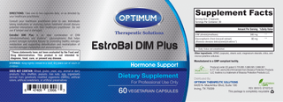 EstroBal DIM Plus (Hormone Balance)