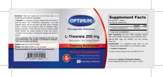 L-Theanine 200 mg (60 CT)