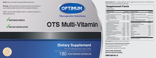 OTS Multi-Vitamin