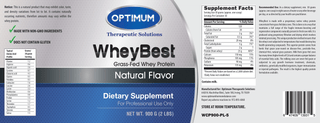 WheyBest Natural 2LBS