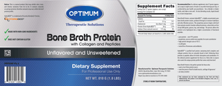 Bone Broth Protein (Unflavored)