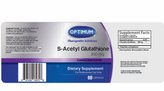 S Acetyl Glutathione 300 mg (Superior Oral Activity) 60 Capsules