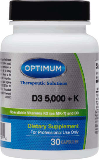 D3 5000 K Supplement Bottle